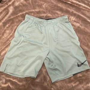 Nike Mint Green Sports Shorts